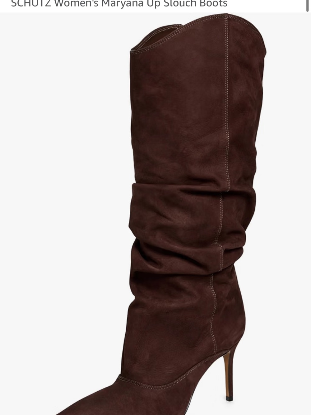 SCHUTZ Women's Maryana Up Slouch Boots
